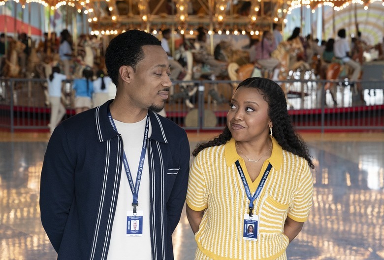 Tyler James Williams and Quinta Brunson/Credit: Disney/Creator: Gilles Mingasson -- Janine/Gregory